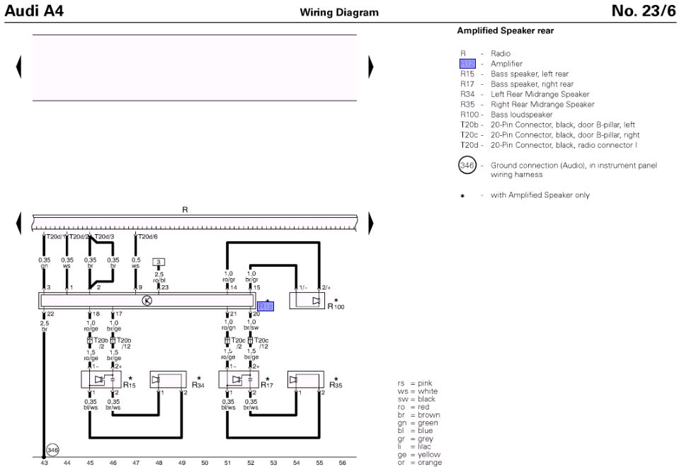 A little Audio help for OEM Sub and Amp wiring | Audi-Sport.net